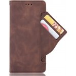 VSECHNONAMOBIL 53918 SLOT Peněženkový obal pro Sony Xperia 10 IV 5G hnědý – Zboží Živě