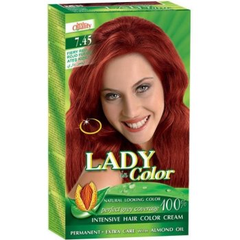 Lady in Color 7.45 Ohnivá červená