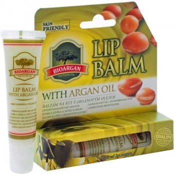 Bioargan Balzám na rty s arganovým olejem 15 ml