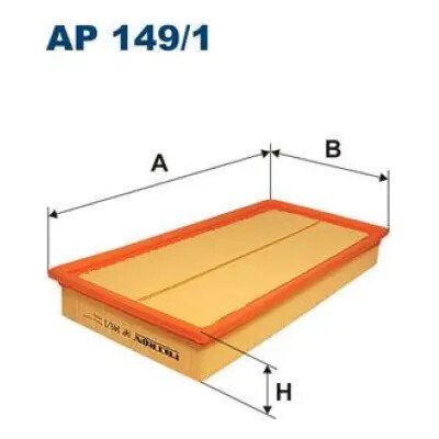 FILTRON Vzduchový filtr AP 149/1 – Hledejceny.cz