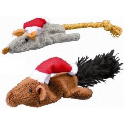Trixie Vánoční myš/veverka 14-17 cm – Zboží Mobilmania
