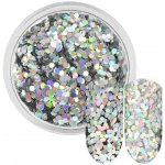 Rossart stříbrné třpytky 1 mm 3 ml – Hledejceny.cz