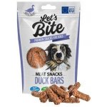 Brit Let's Bite Meat Snacks Duck Bars 80 g – Sleviste.cz