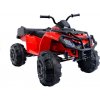 Elektrické vozítko Lean Toys Dětská elektrická čtyřkolka Quad BDM ATV červená