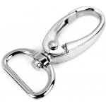 KARABINKA otočná 20mm Kovový komponent: Stříbrný – Zboží Dáma