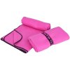 Ručník Runto Rychleschnoucí ručník 80 × 130 cm neon růžový