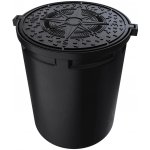 UHPlast Plastová revizní šachta 600 mm s krytem – Zboží Mobilmania