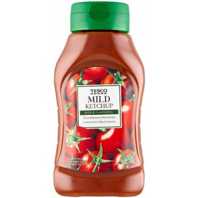 Tesco Kečup jemný 500 g – Zbozi.Blesk.cz