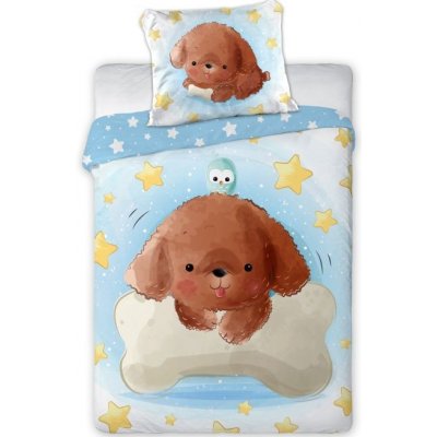 Faro povlečení Štěňátko 100 x 135 cm 40 x 60 cm – Zboží Dáma