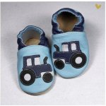 Babice kožené barefoot BA 229 Traktor – Zboží Mobilmania