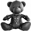 Žertovný předmět The Red Eddy The BDSM Teddy Bear kožený medvěd