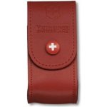 Victorinox Belt leather red – Zboží Mobilmania