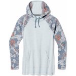 Smartwool W THERMAL MERINO DRAPE NECK HOODIE winter sky floral – Zboží Mobilmania