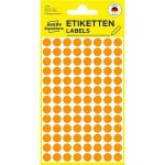 Avery Zweckform 3178 etikety 8mm 4 ks neon oranžová – Zboží Dáma