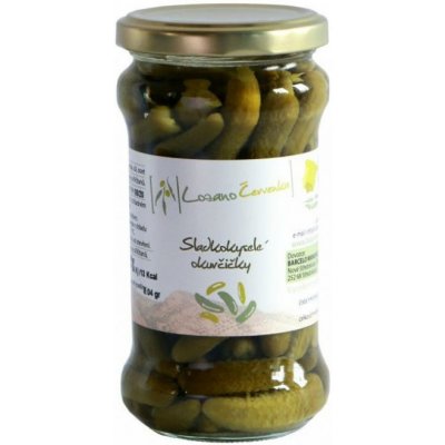 Lozano Nakládané španělské okurky Cornichon, Červenka, 145 g