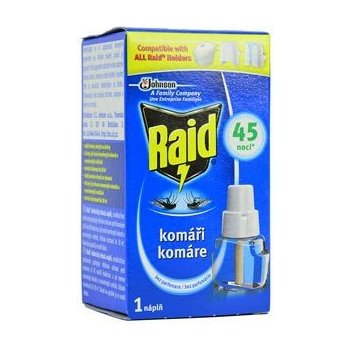 Raid Elektrický proti komárům s tekutou náplní 28ml 45nocí