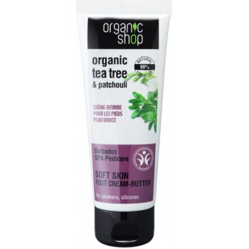 Organic Shop přírodní krém-máslo na nohy Barbadoské Spa-Pedicure 75 ml