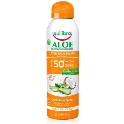 Equilibra Aloe Solare Aloe Vera opalovací krém Spf50 ve spreji 150 ml – Zbozi.Blesk.cz