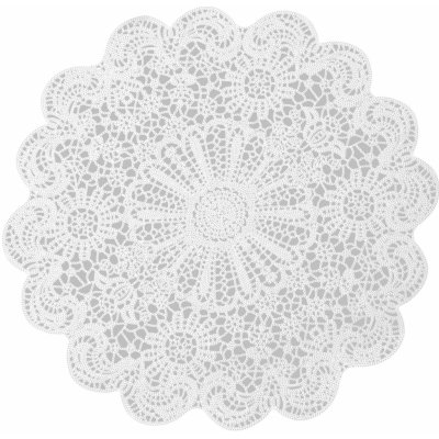 Mybesthome Prostírání Vitta bílá 38cm – Zboží Mobilmania