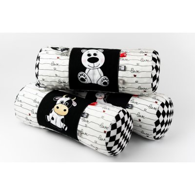 Černá na bílé podpůrný válec černobílý – Sleviste.cz