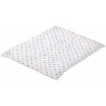 Eva Kiedroňová povlečení Barevné Puntíky bílé 90 x 130 cm – Sleviste.cz