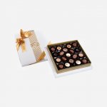 Bolci Chief pralinky v bílá se zlatým pruhem s dárkvou taškou 215 g – Zboží Dáma