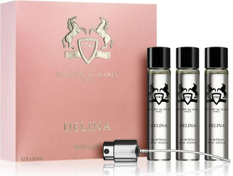 Parfums De Marly Pegasus Royal Essence parfém plnitelný 10 ml + EDP náplň 2 x 10 ml dárková sada