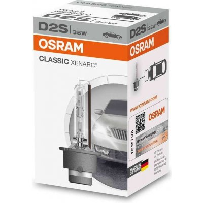 Osram Classic 66240CLC D2S 35W P32d-2 1ks – Zboží Mobilmania