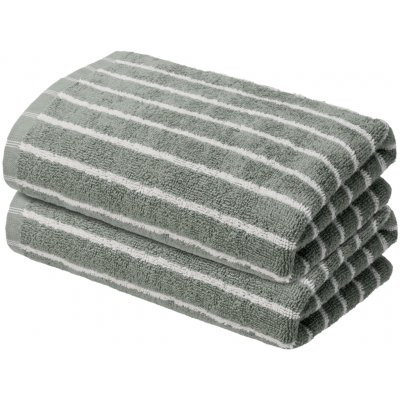 Livarno ručník 50 x 100 cm 2 kusy zelená – Sleviste.cz