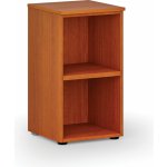 Primo Kancelářský regál WOOD, 740 x 400 x 420 mm, třešeň – Zboží Dáma