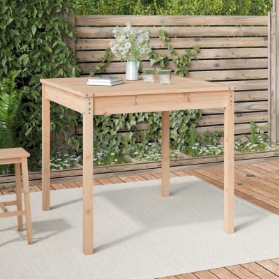 OMAXI 690946 Zahradní stůl 82,5 x 82,5 x 76 cm masivní borové dřevo – Hledejceny.cz