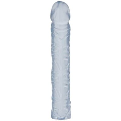 Doc Johnson Dildo Classic 10" Crystal Jellies clear – Zbozi.Blesk.cz