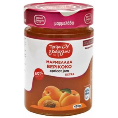Papageorgiou Meruňkový džem extra 420 g – Zboží Dáma