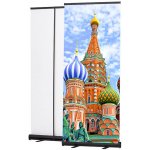 Jansen Display Roll-Banner Basic Black 100x200cm, 1014 x 2094 mm – Hledejceny.cz