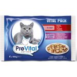 PreVital hovězí & králíka & krúta v žele 4 x 100 g – Hledejceny.cz