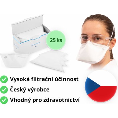 BTL FLAT-FIT Healthcare respirátor FFP2 25 ks – Zboží Mobilmania