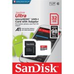 SanDisk microSDHC 32 GB UHS-I U1 SDSQUAR-032G-GN6MA – Hledejceny.cz