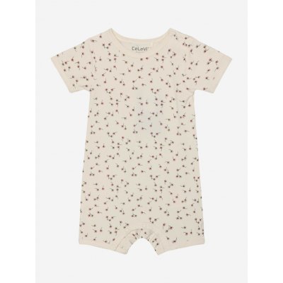 Dětský letní overal z bambusu a bavlny se vzorem CeLaVi květina – Zboží Mobilmania