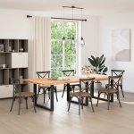 Omaxi 311511 Nohy k jídelnímu stolu ve tvaru U 3 ks černé, 100 x 72-73 cm ocel – Zboží Dáma