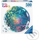 RAVENSBURGER Kulaté Kruh barev: Oceán 500 dílků