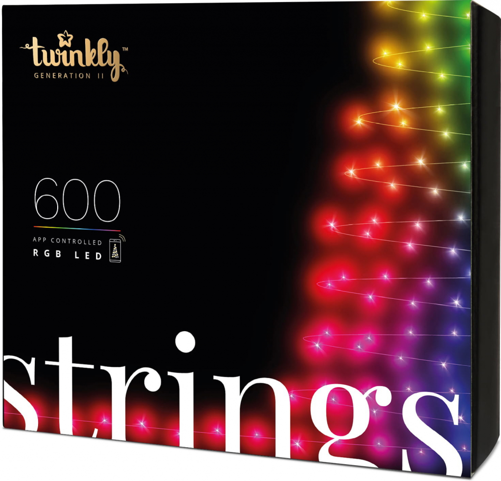 Twinkly Strings 600 LED RGB 48 m
