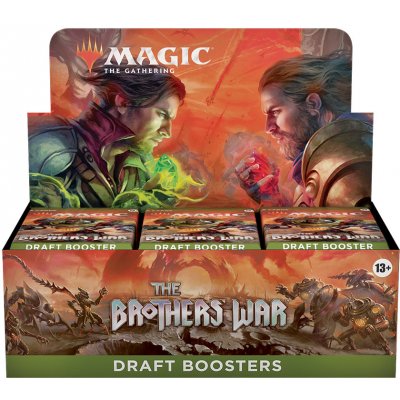 Wizards of the Coast Magic The Gathering: The Brothers War Draft Booster Box 36 Boosterů