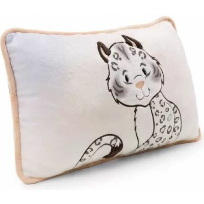 Nici Polštář sněžného leoparda Eleni Snowbell - 43 x 25 cm – Hledejceny.cz