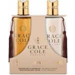 Grace Cole Oud Accord & Velvet Musk sprchový gel 300 ml + hydratační tělové mléko 300 ml dárková sada – Zbozi.Blesk.cz