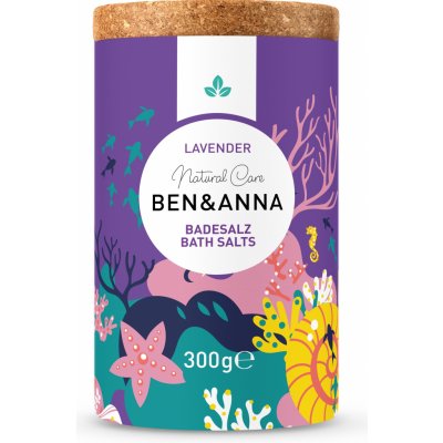 Ben & Anna Koupelová sůl Lavender 300 g – Zboží Dáma