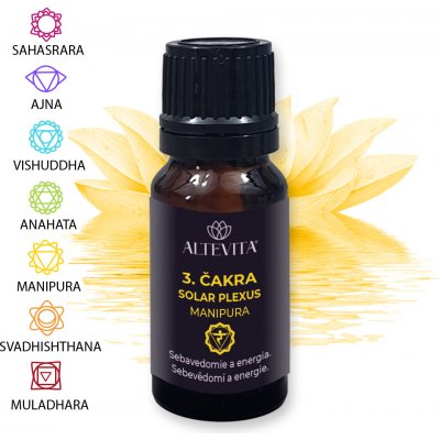 Altevita směs esenciálních olejů 3. Solar plexus Manipura 10 ml – Hledejceny.cz