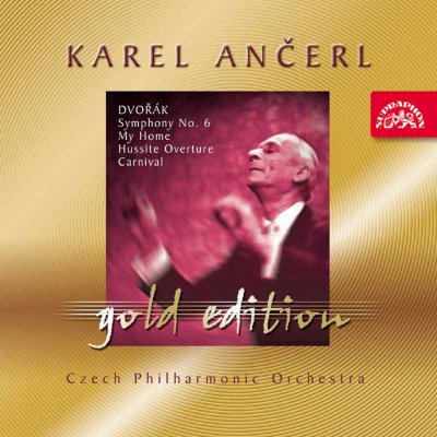 Česká filharmonie/Ančerl Karel - Ančerl Gold Edition 19 Dvořák - Symfonie č. 6 D dur, Můj domov, Husitská, Karneval CD