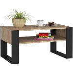 Ak furniture DOMI dub sonoma / černý