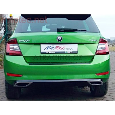 Dummy koncovky výfuku, Fabia III. Facelift, Monte Carlo, 09/2018 | Zboží Auto