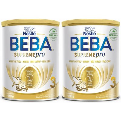 BEBA SUPREMEpro 3 6 HMO 2 x 800 g – Zbozi.Blesk.cz